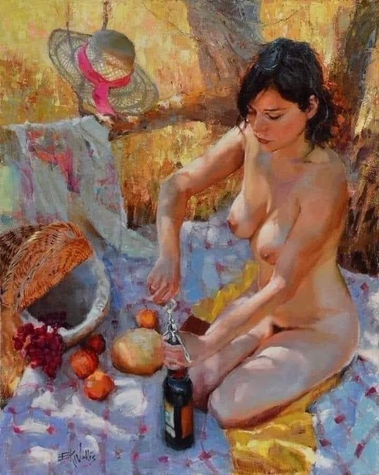 Sunday art - a nude picnic
