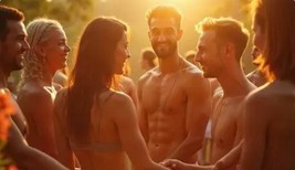 Group of nudists
