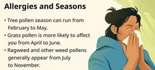 Image of someone with allergy problems