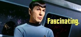 Mr Spock saying 'Fascinating'