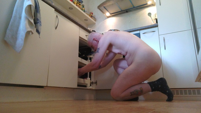 Me looking for a pan