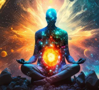 Meditation in an image