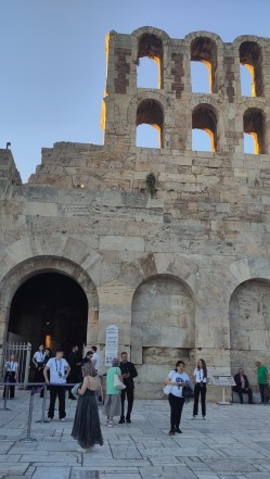 The odeon of Herod theatre in Greece, over 2000 years old