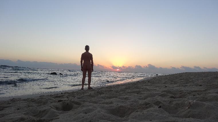 Me, on a beach on Fuerteventura in 2014