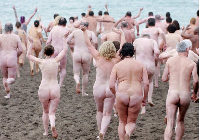 Naked people nude beach