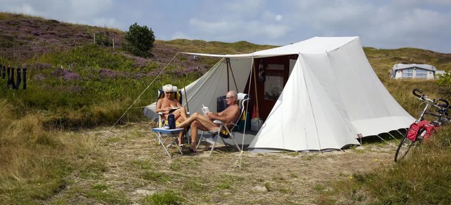 Naturist camping